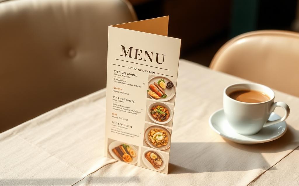 Menus templates
