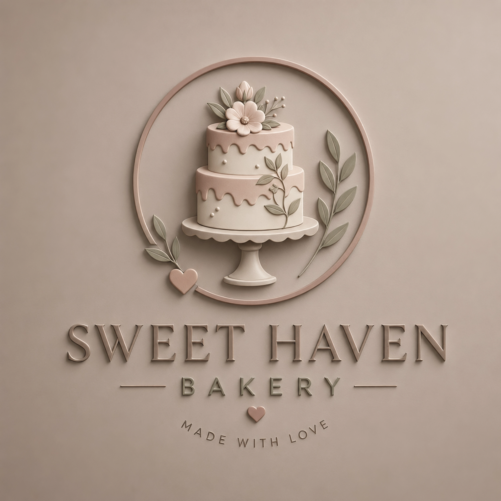 Sweet Haven Bakery logo design