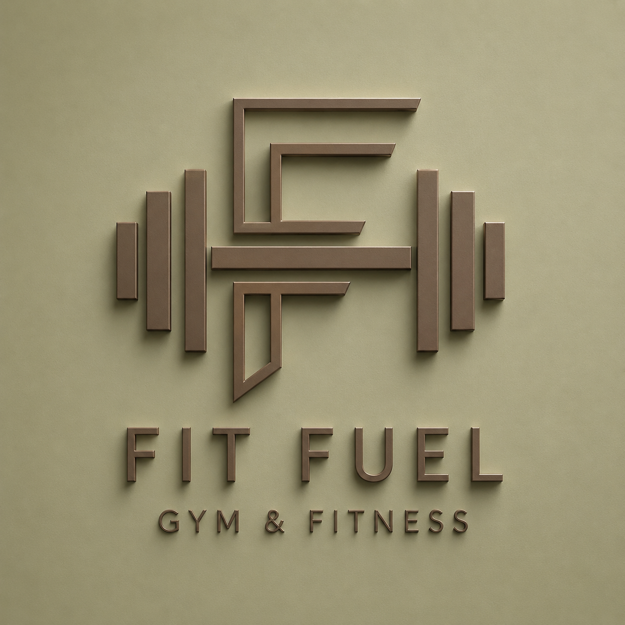 Fit Fuel Gym & Fitness logo design