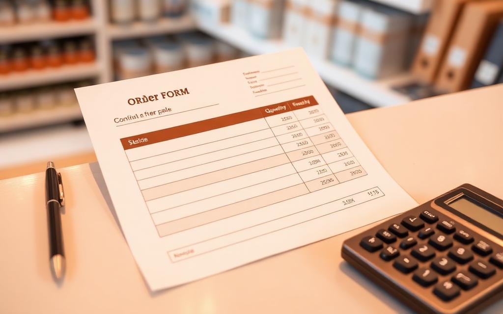 Order Forms templates